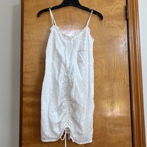 NWT Adorable Sweet Pot Eyelet White Dress